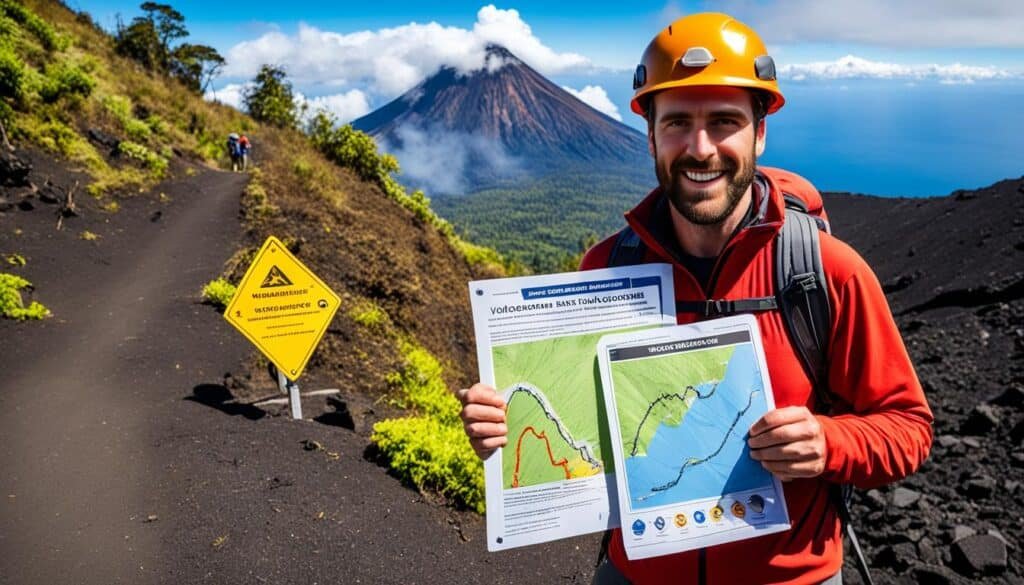 volcano hiking safety measures