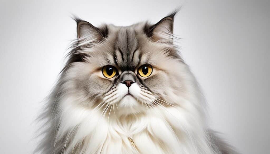 Persian cat with long coat