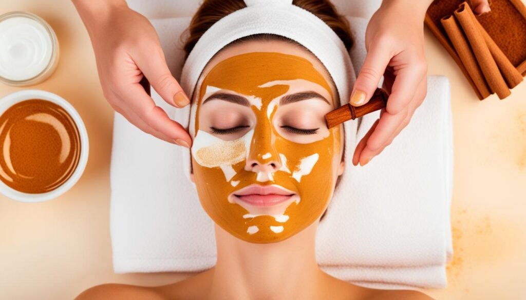 Honey and cinnamon mask